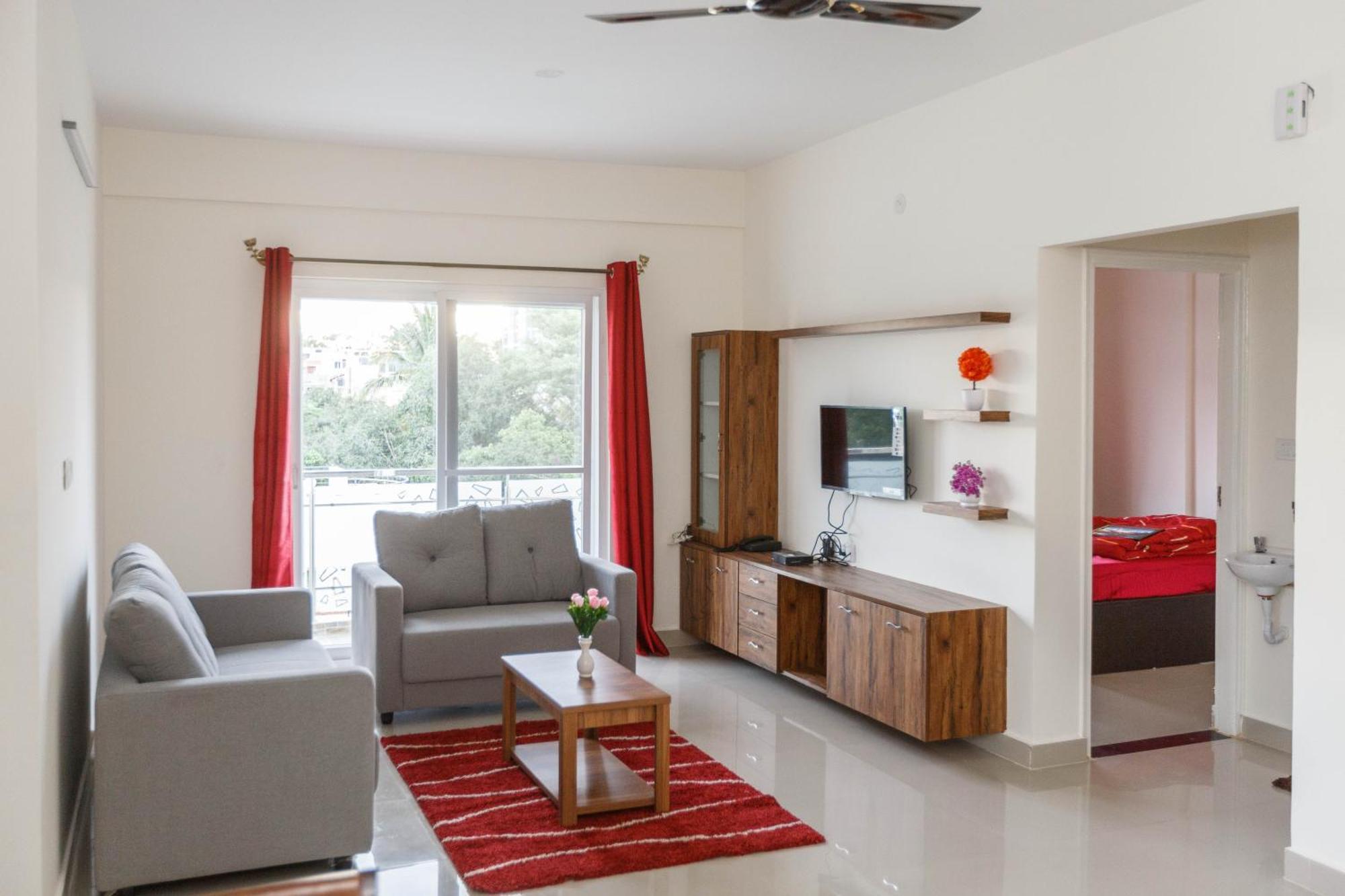 Pinnacle Serviced Apartments Bangalore Exterior foto